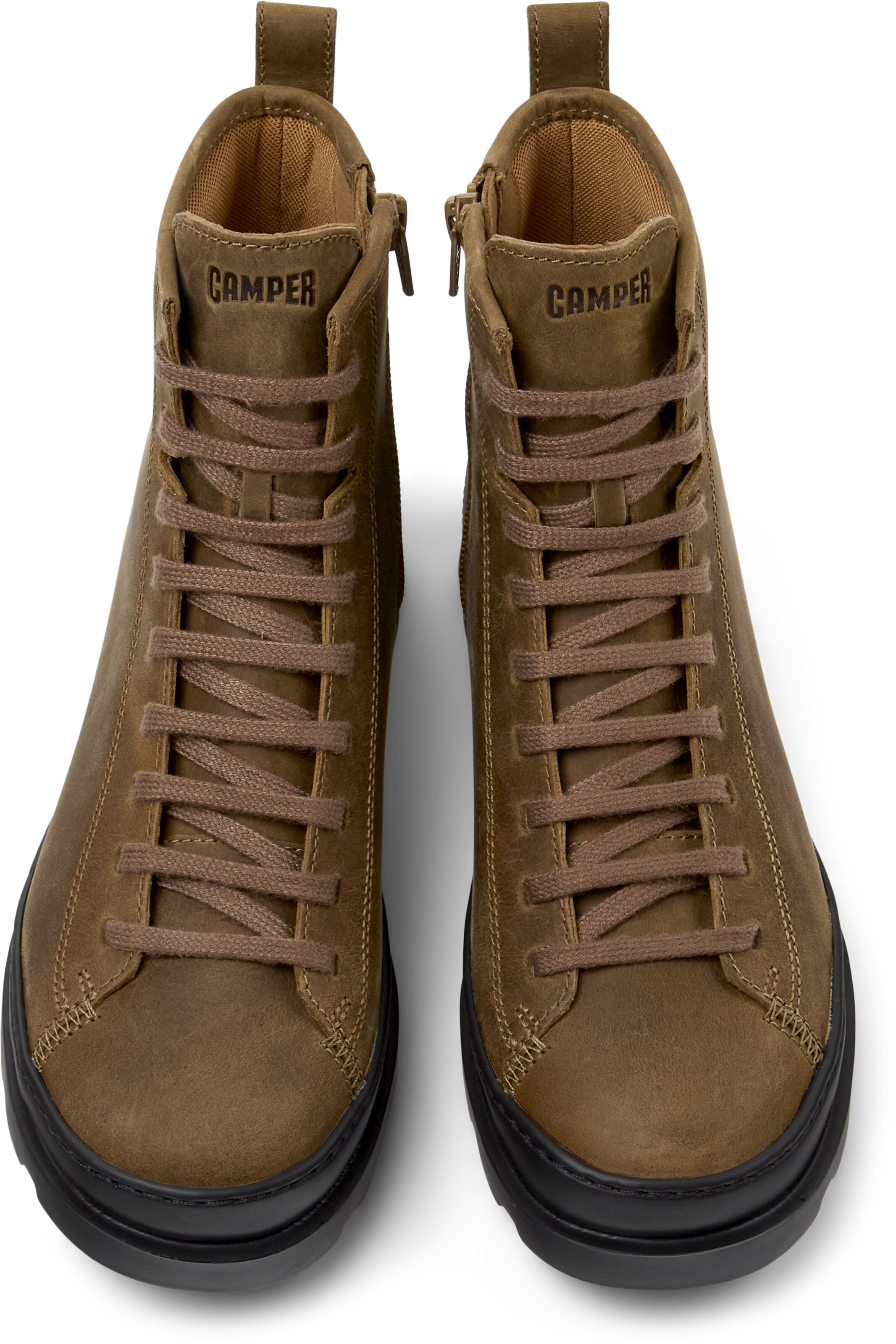 CAMPER Veterlaarsjes 'Brutus' in Bruin