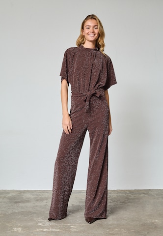 SISTERS POINT - Jumpsuit 'GIRL-JU4' en marrón: frente