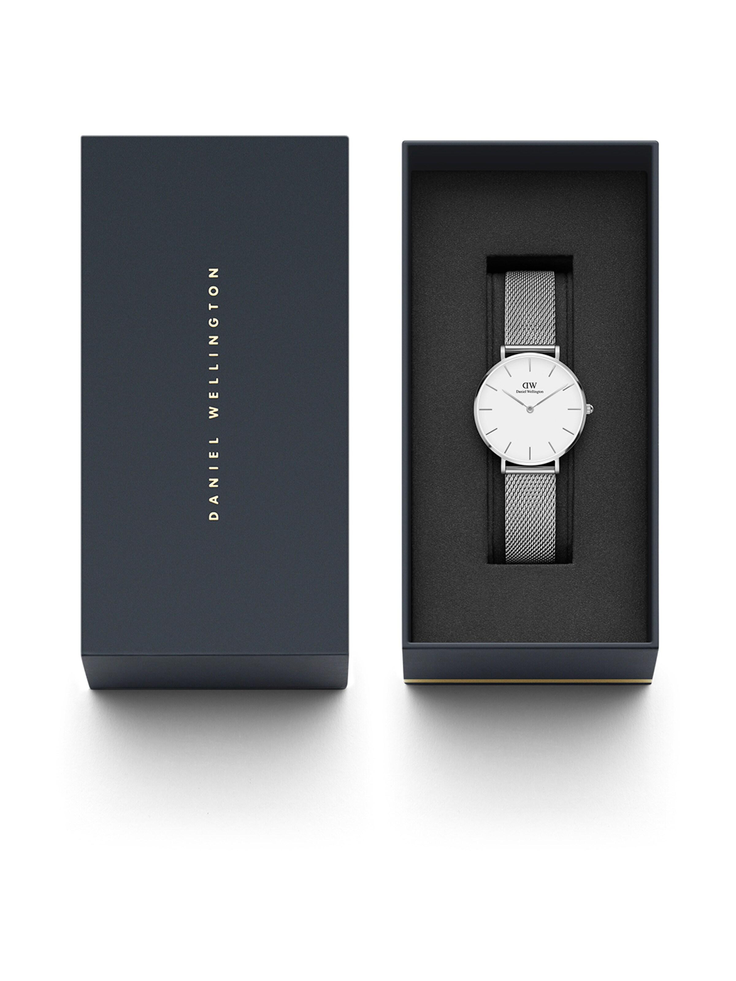 Daniel Wellington Uhr 'Petite Sterling S White' in Silber