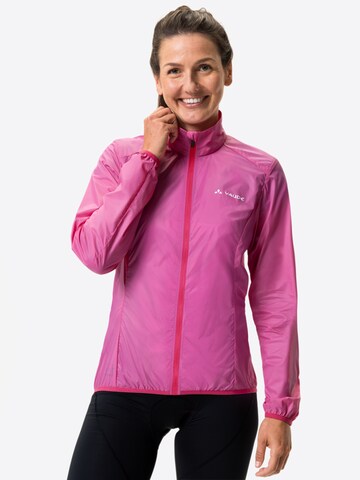 VAUDE Athletic Jacket 'Matera' in Pink: front