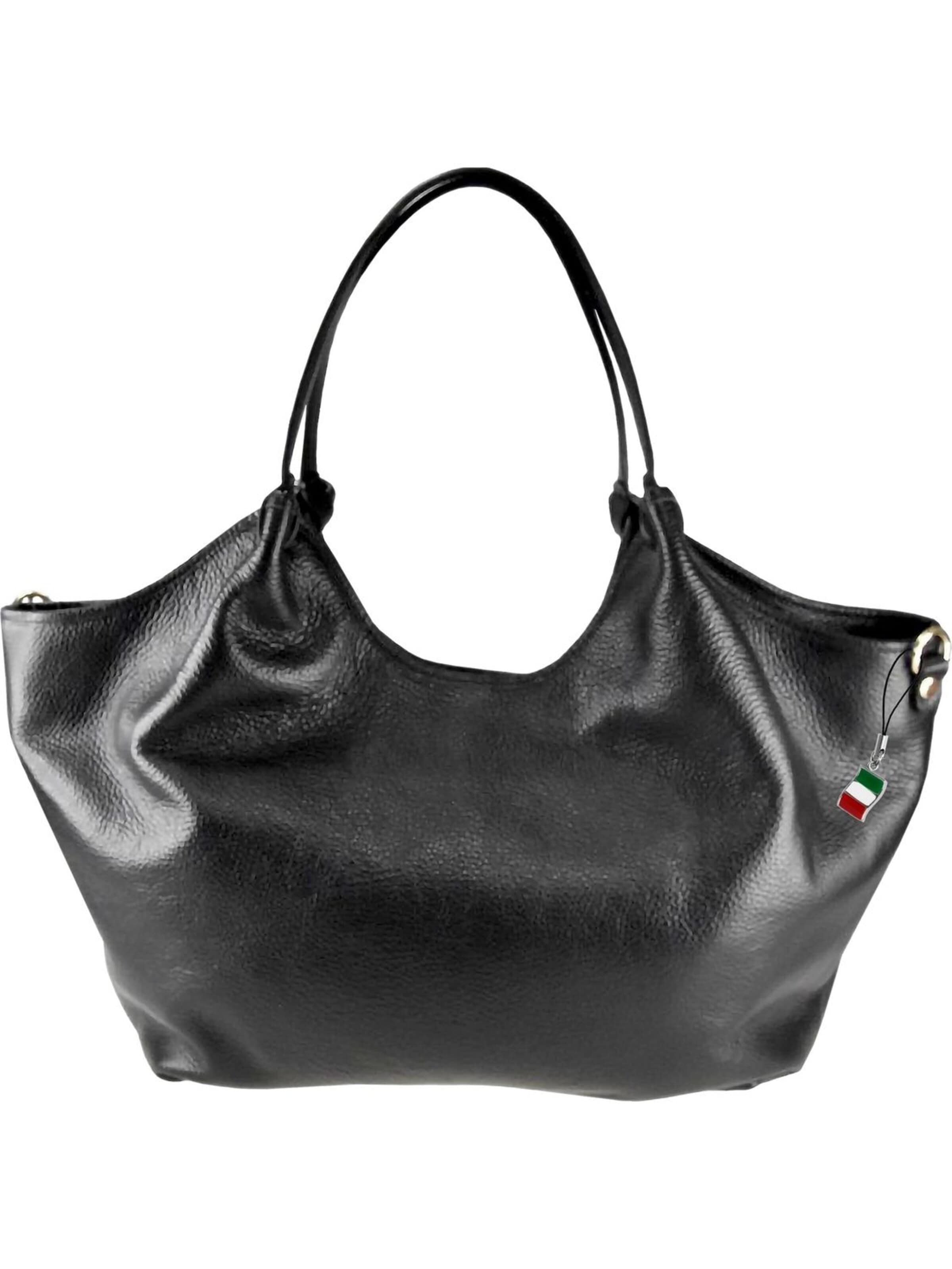 Borsa a mano di Florence in nero: frontale