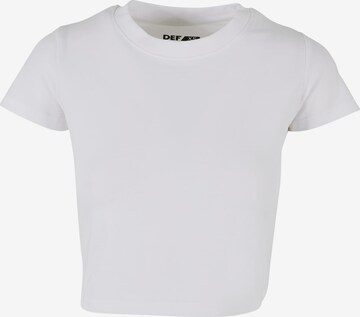 T-shirt 'Love' DEF en blanc : devant