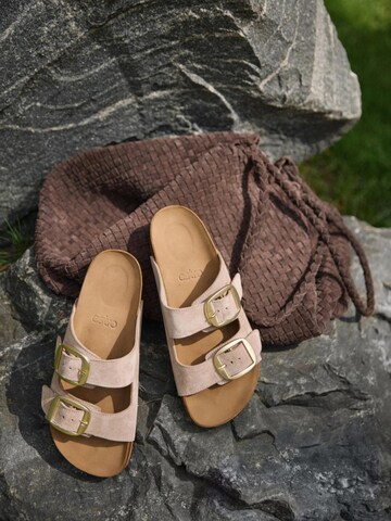 Estro Sandaal '057-455' in Beige