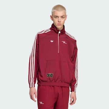 Veste mi-saison 'Arsenal Terrace Icons' ADIDAS ORIGINALS en rouge : devant