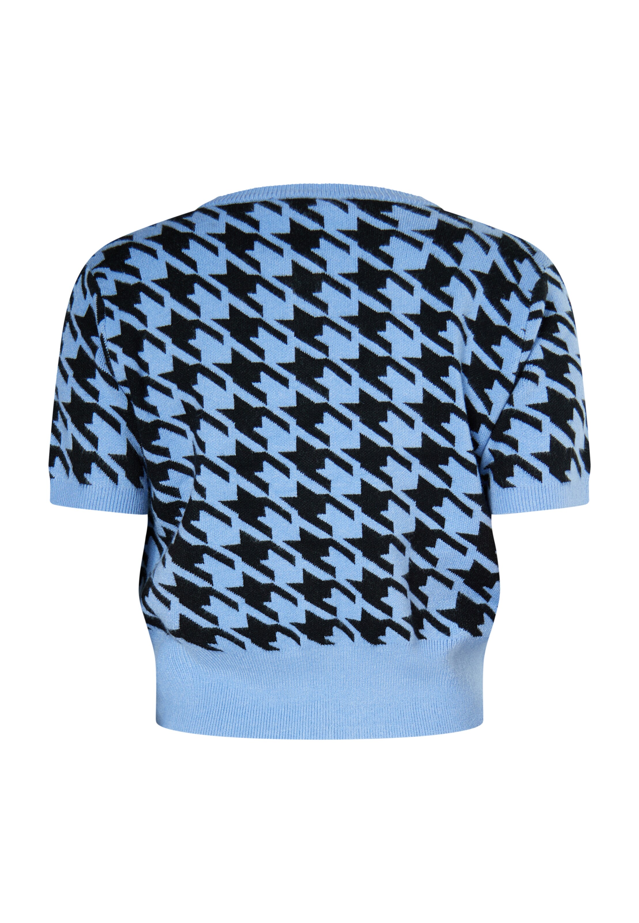 Geacă tricotată de la myMo ROCKS pe albastru