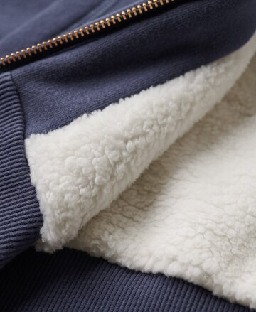 Superdry Sweat jacket in Blue