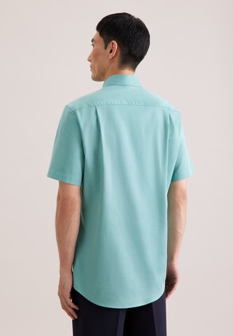 SEIDENSTICKER Regular Fit Businesshemd in Blau