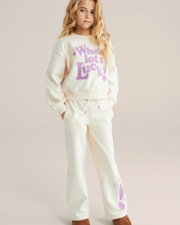 WE Fashion tavaline Püksid, värv beež