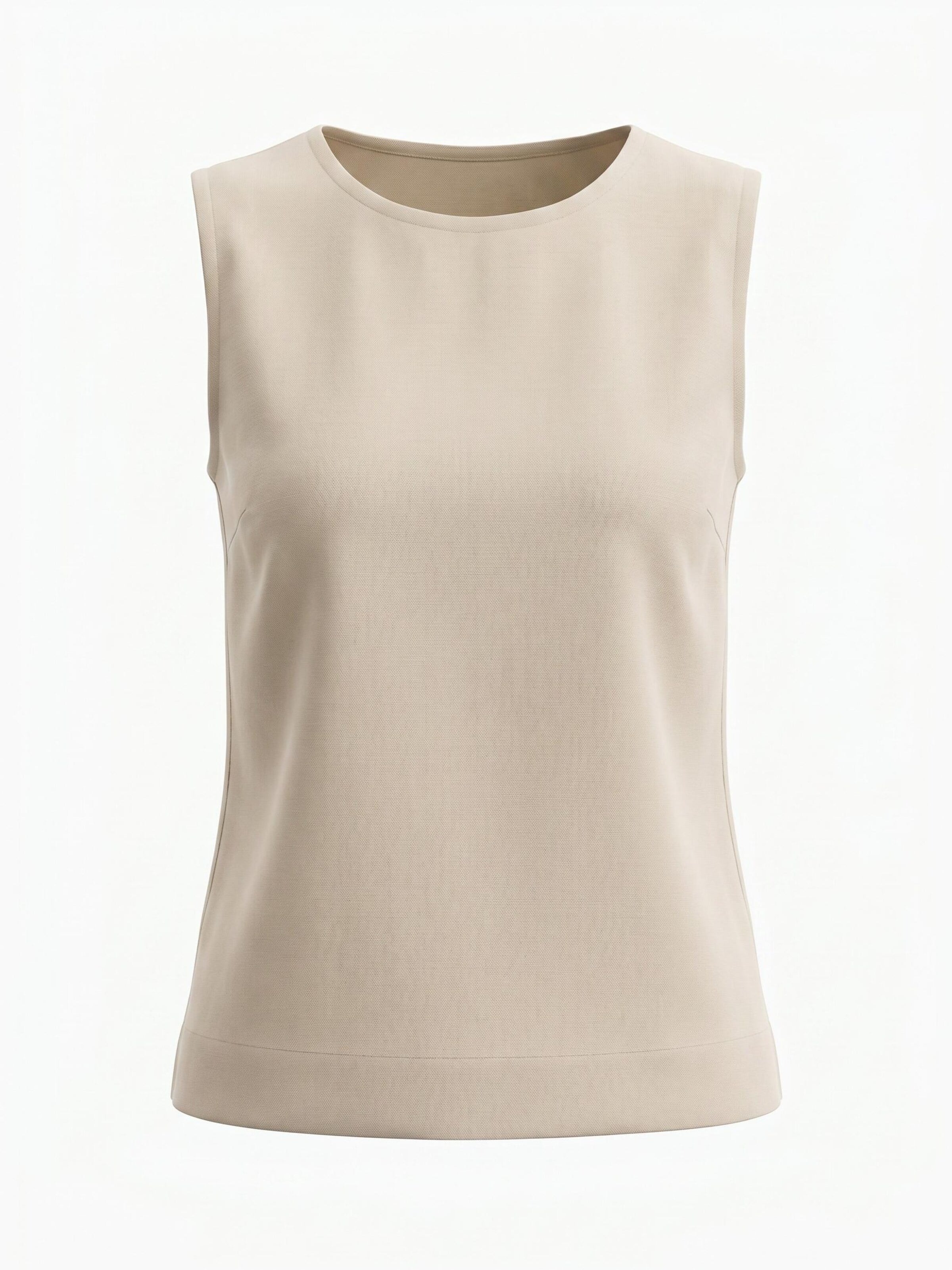 Viore Bluse 'Bluse'‌‌‌ in Beige: Vorderseite