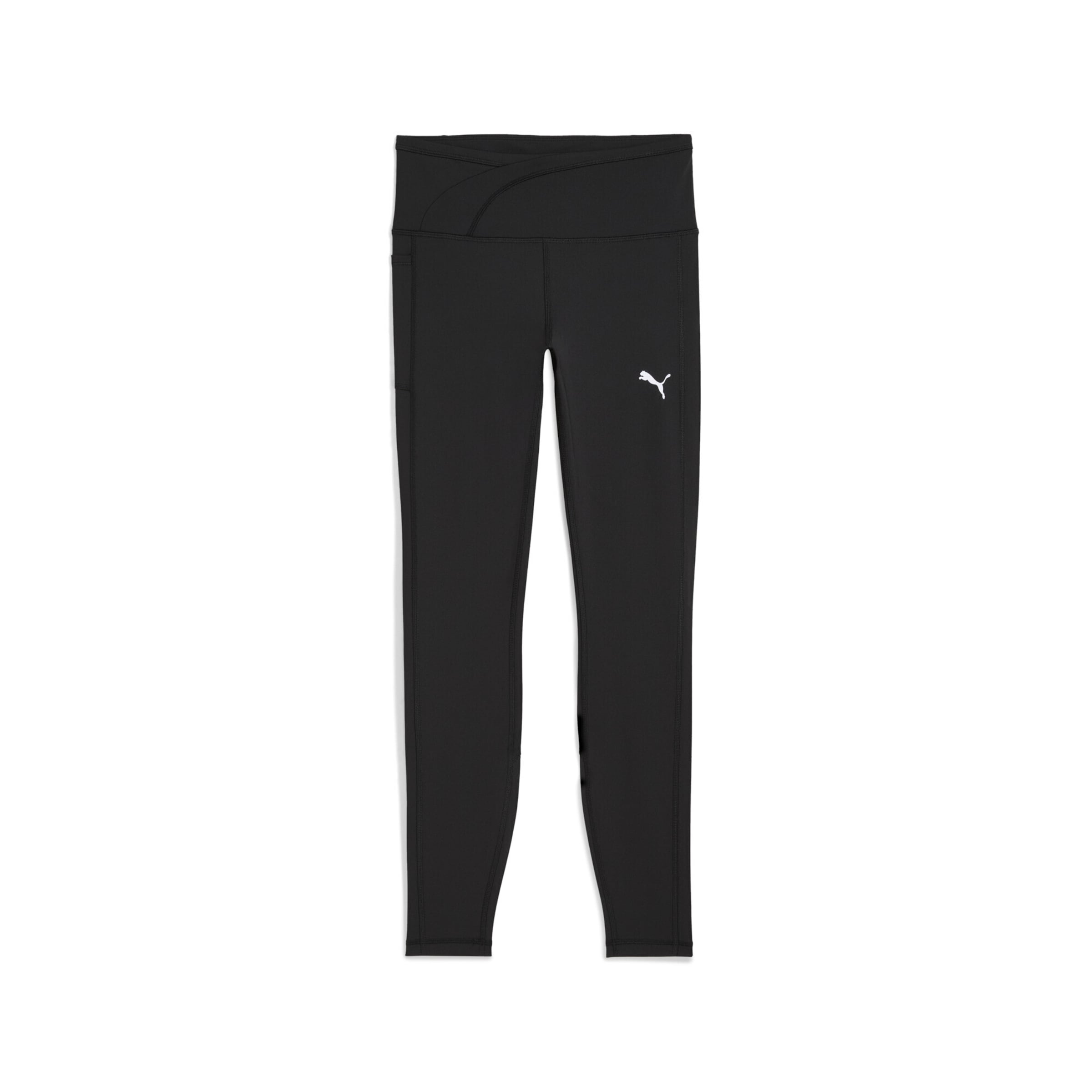 Skinny Pantalon de sport 'Evostripe' PUMA en noir : devant