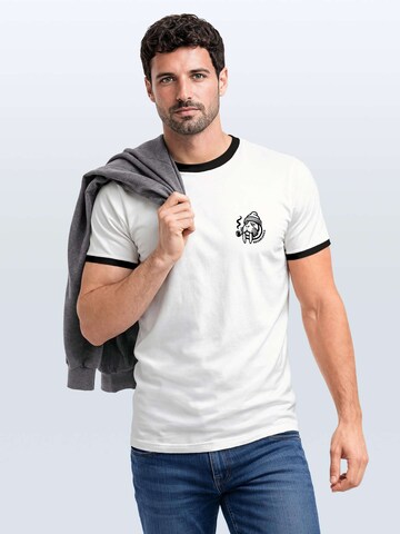 Neverless Shirt 'Walross' in White