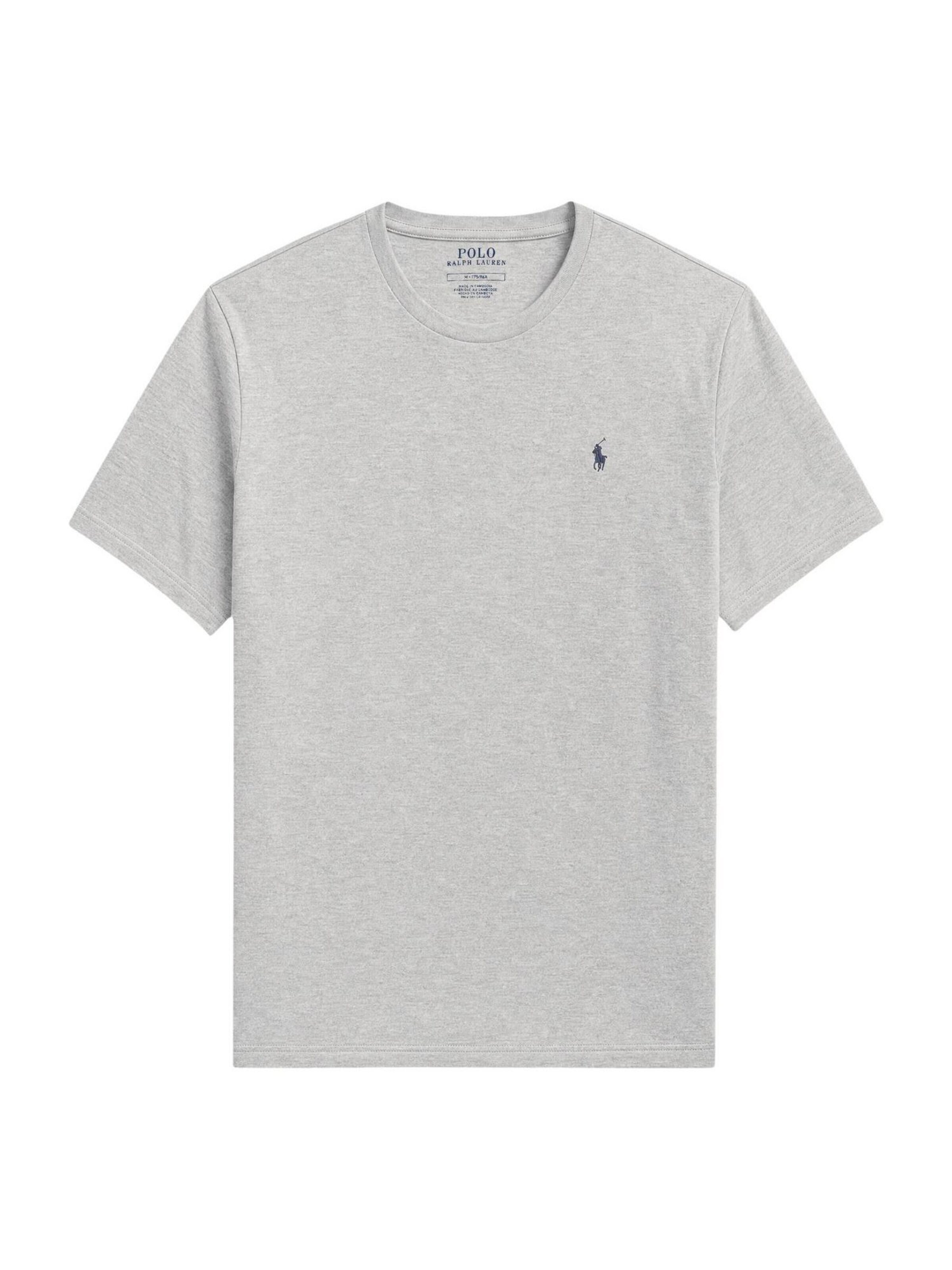 Maglietta 'S/S CREW-SLEEP-TOP 714844756008' di Ralph Lauren in grigio: frontale
