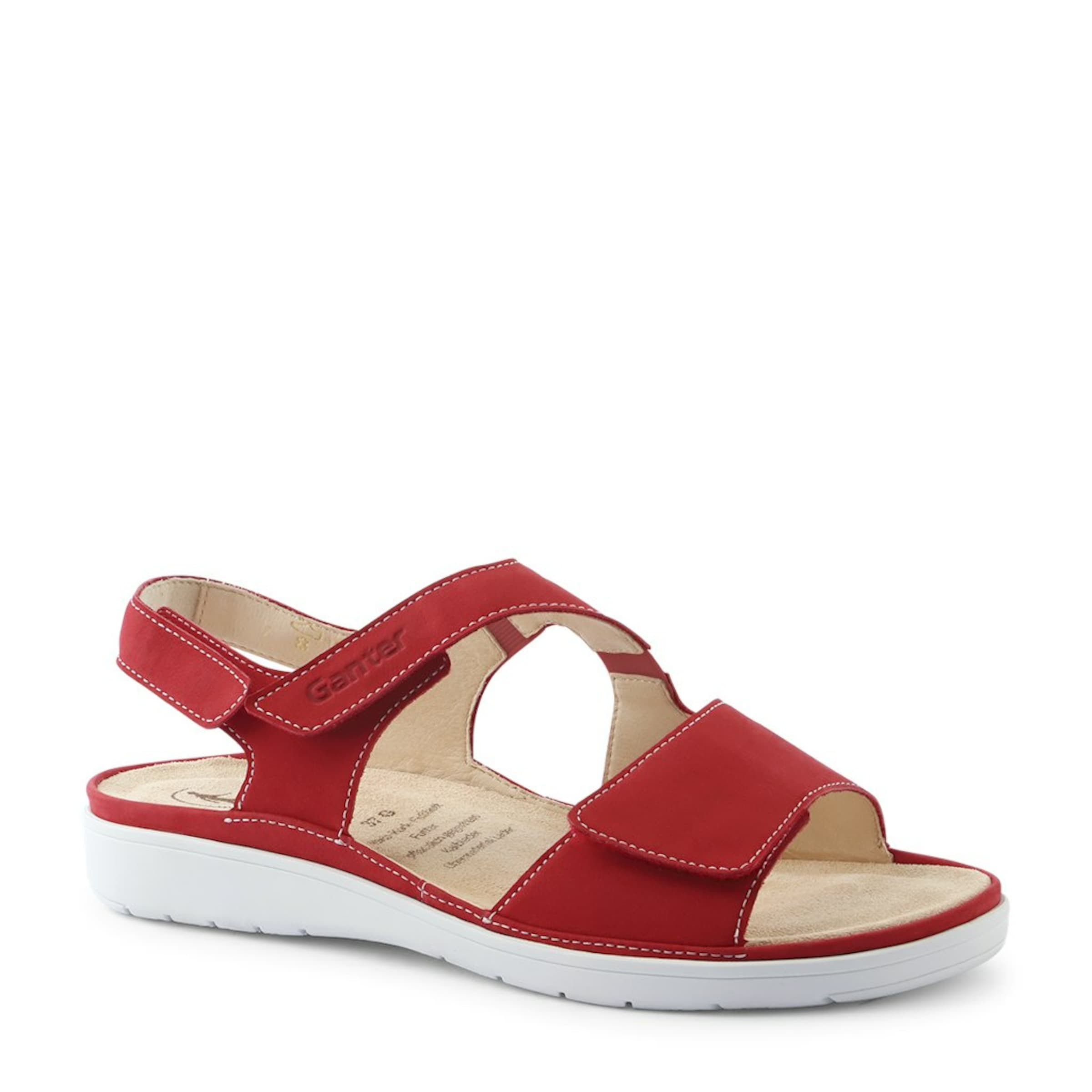 Ganter Sandal in Red: front