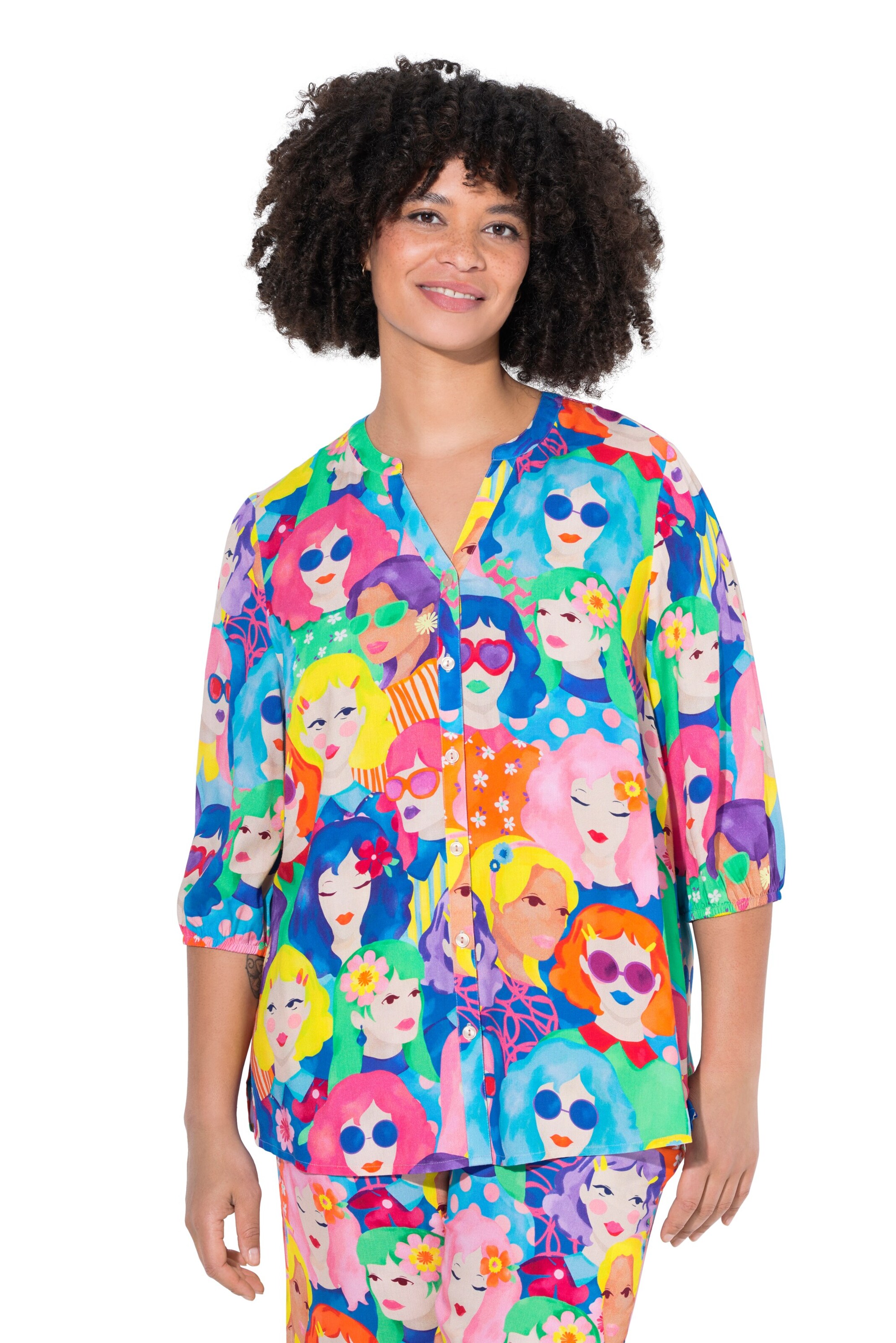 Angel of Style Tuniek in Gemengde kleuren: voorkant