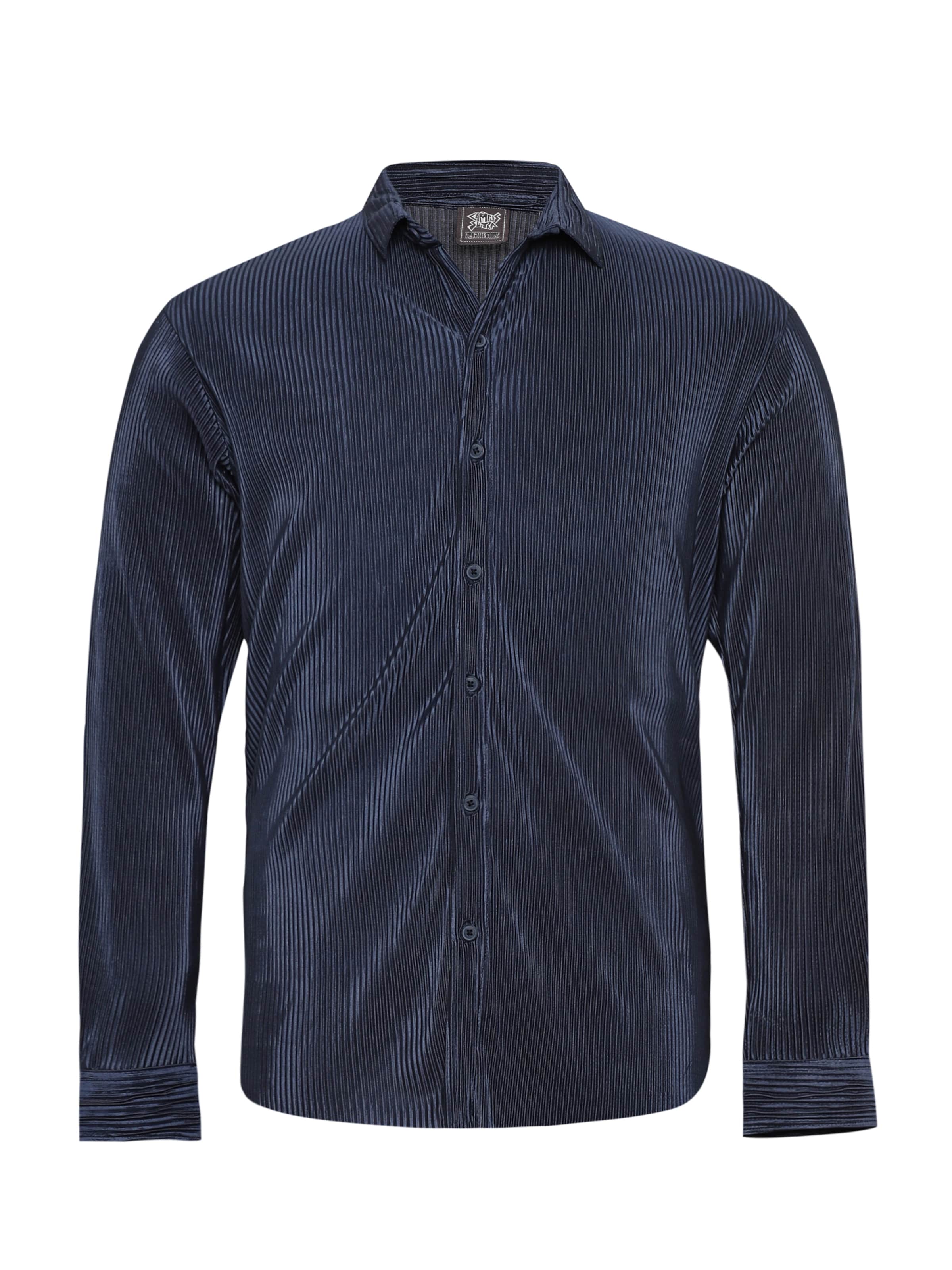 Campus Sutra Regular fit Button Up Shirt 'Susana' in Blue: front