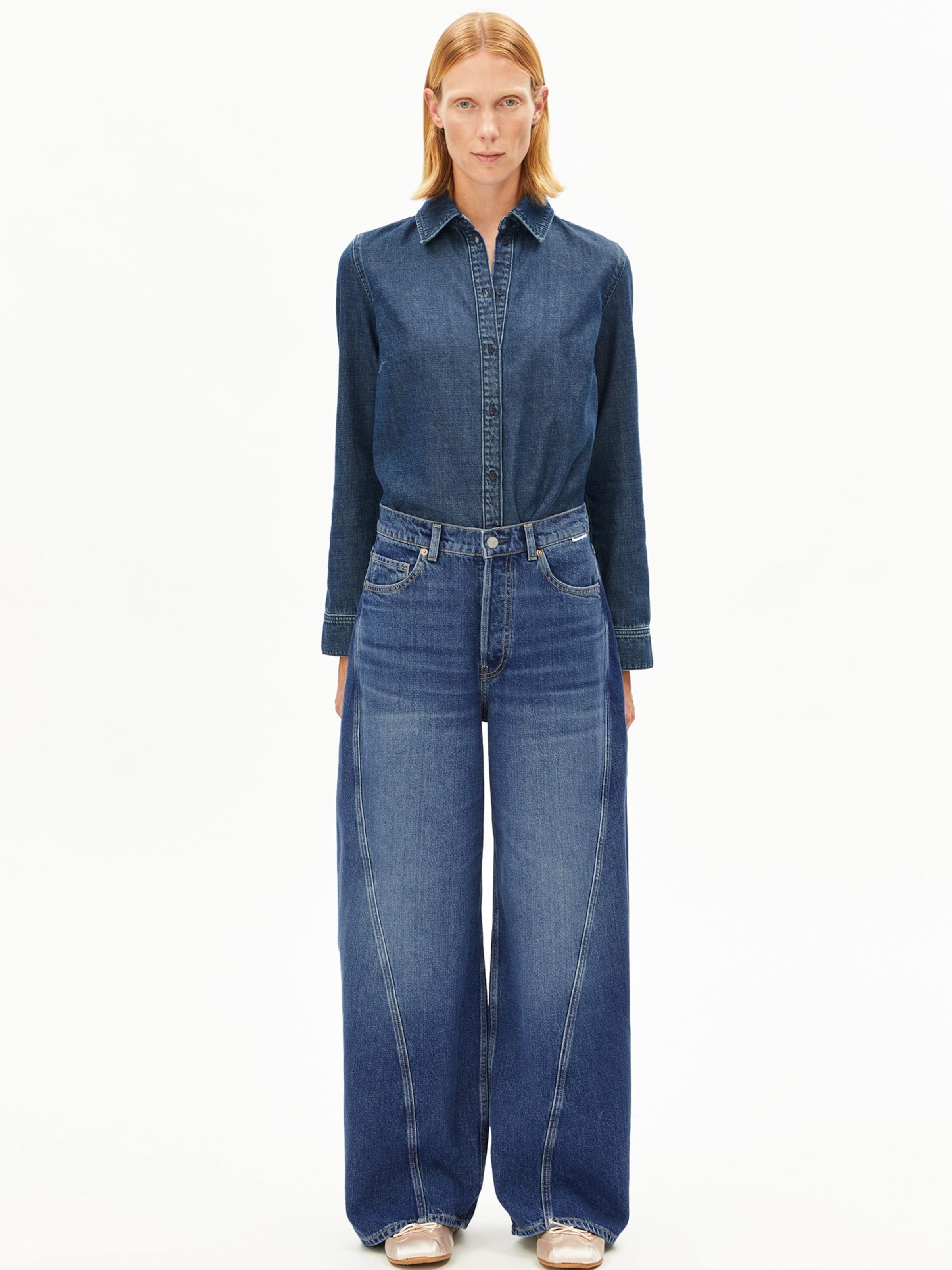 ARMEDANGELS Loose fit Jeans in Blue: front