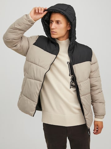 Veste d’hiver 'Chili' JACK & JONES en beige