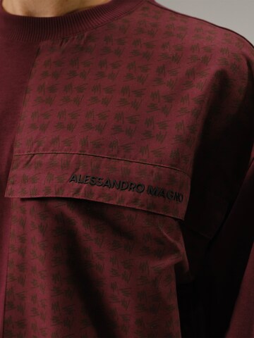 Alessandro Magno Shirt 'PORT ROYALE' in Rot
