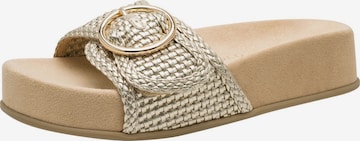 Mule MARCO TOZZI en or : devant