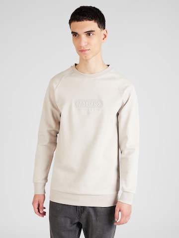 Gabbiano - Sweatshirt em bege: frente