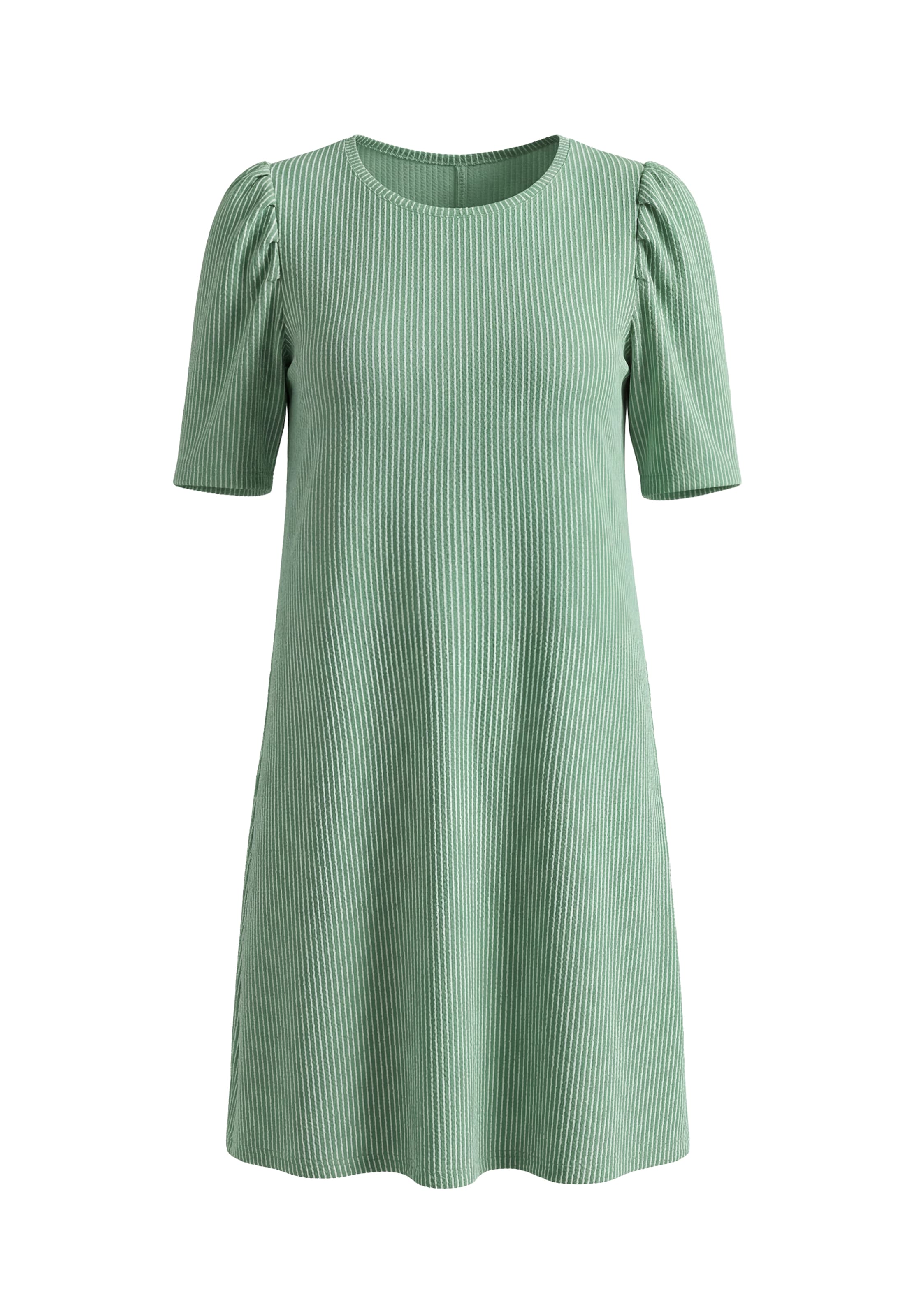 usha BLACK LABEL Jurk in Groen: voorkant