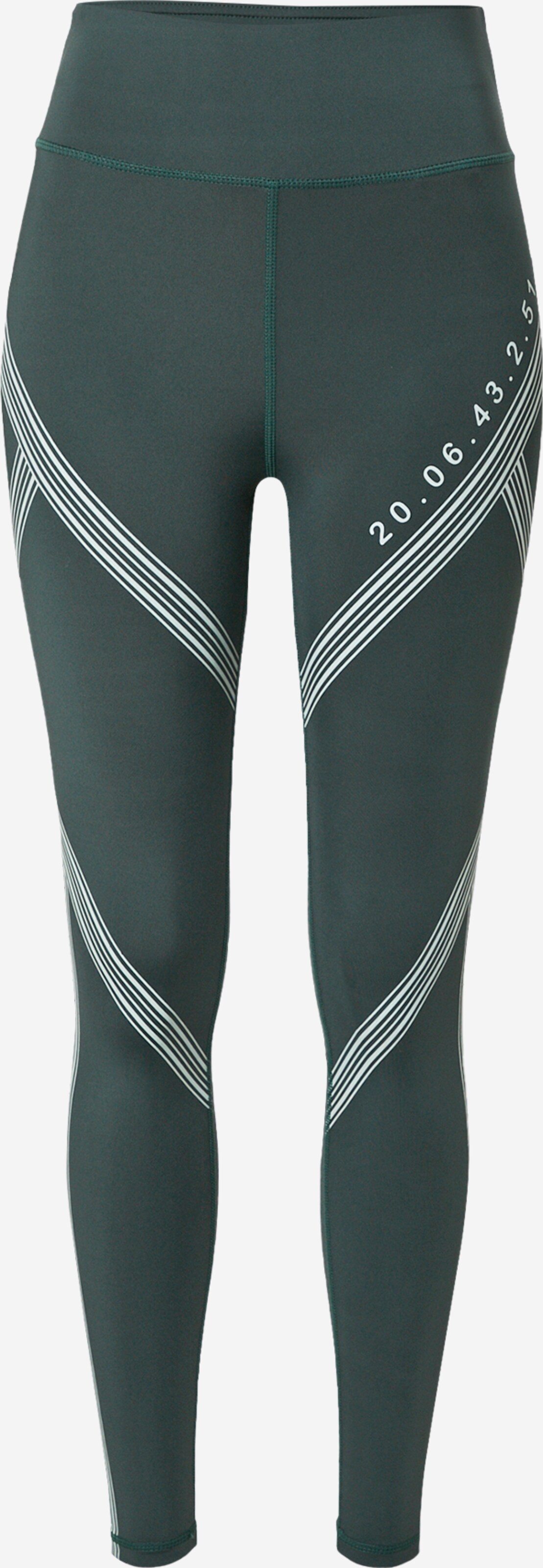 ONLY PLAY Skinny Workout Pants 'SHY' in Dark Green