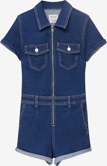 Pull&Bear Jumpsuit in blue denim, Produktansicht