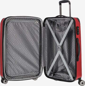 TRAVELITE Suitcase Set in Red