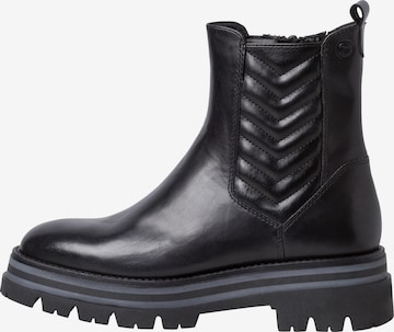 TAMARIS Chelsea boots in Zwart