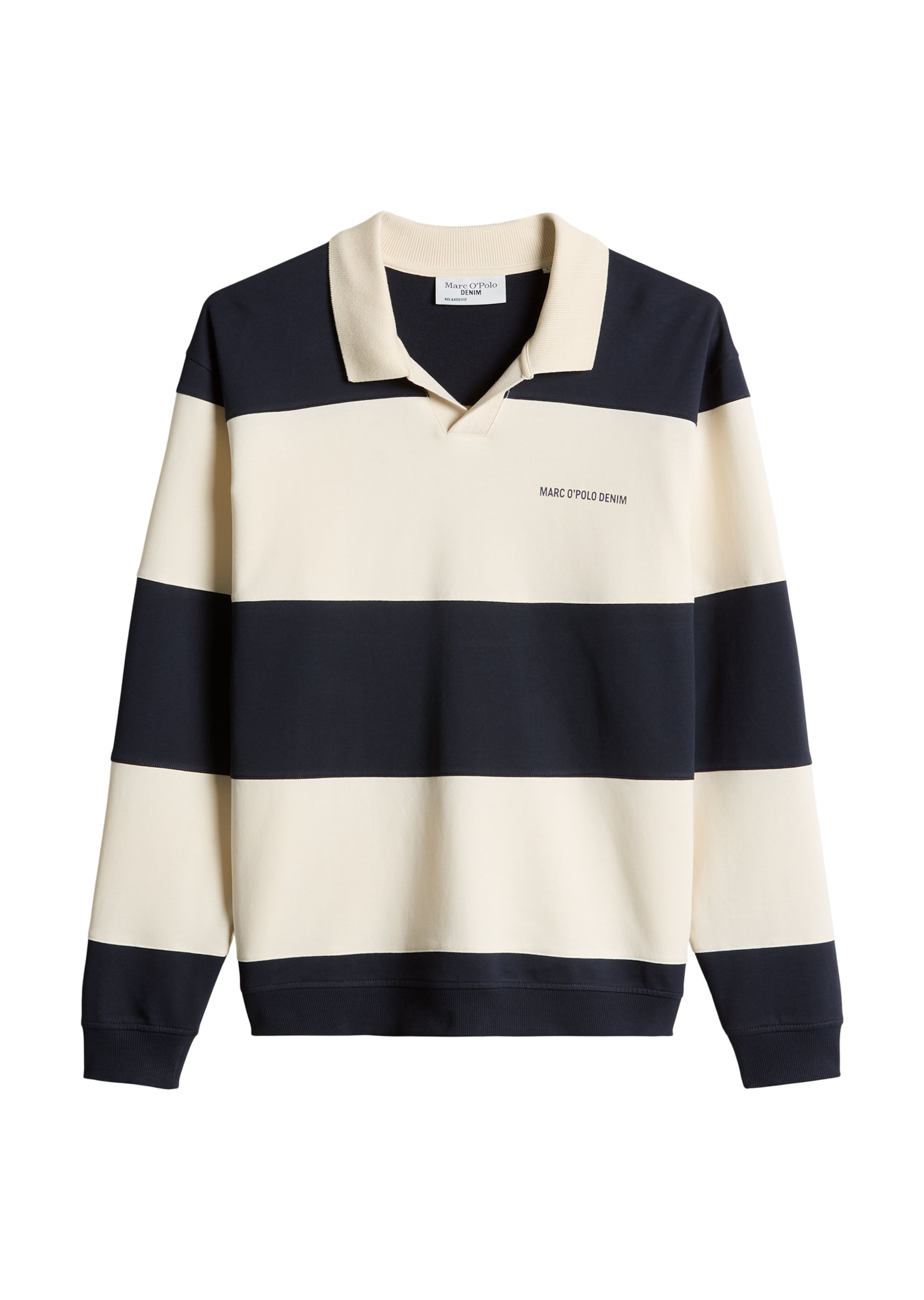 Marc O'Polo DENIM Sweatshirt in Beige: front