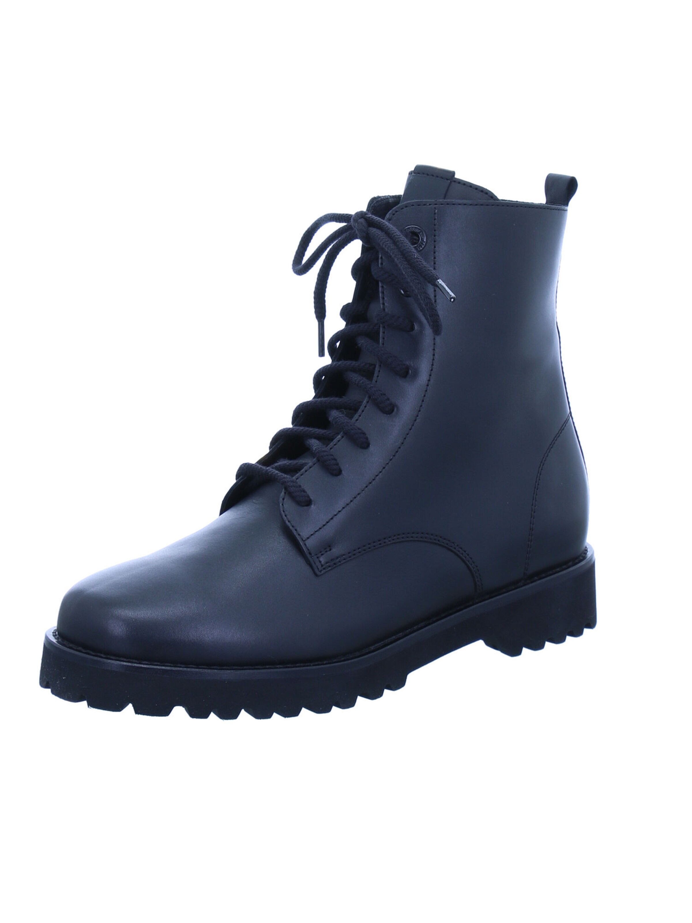 Ganter Schnürstiefelette in Blau: Vorderseite