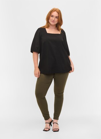 Zizzi Blouse 'Claru' in Black