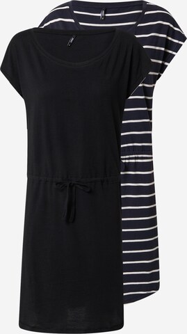 Robe 'MAY' ONLY en noir : devant