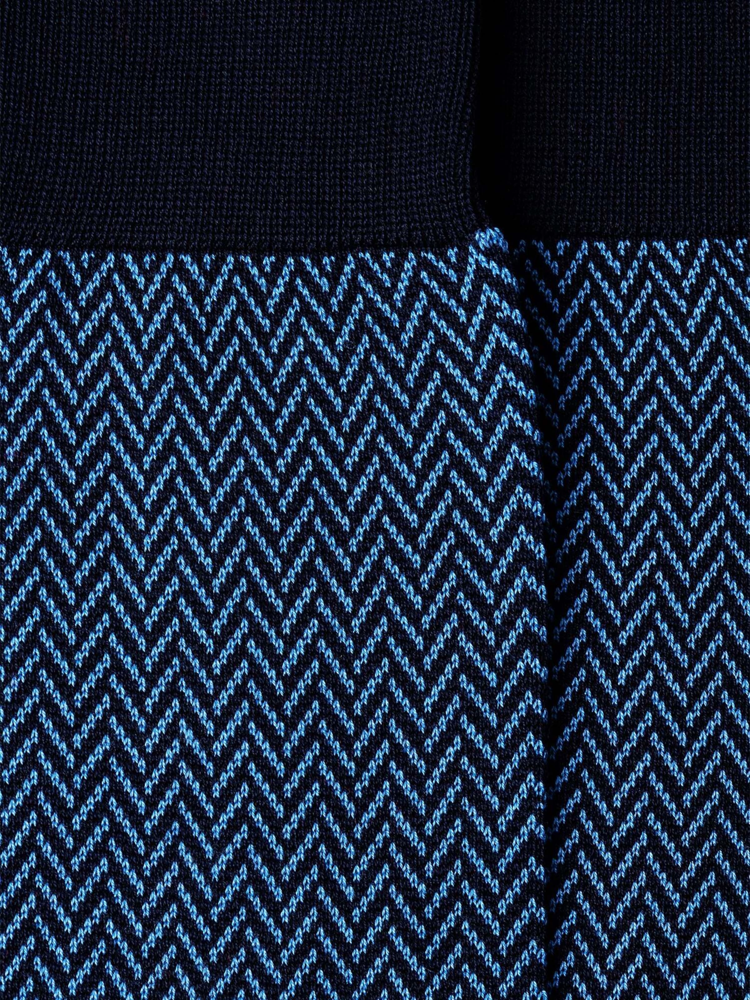 Hackett London Socken ' HERRINGBONE  ' in Blau