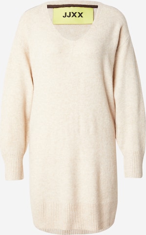 Robes en maille 'JXEFFIE' JJXX en beige : devant
