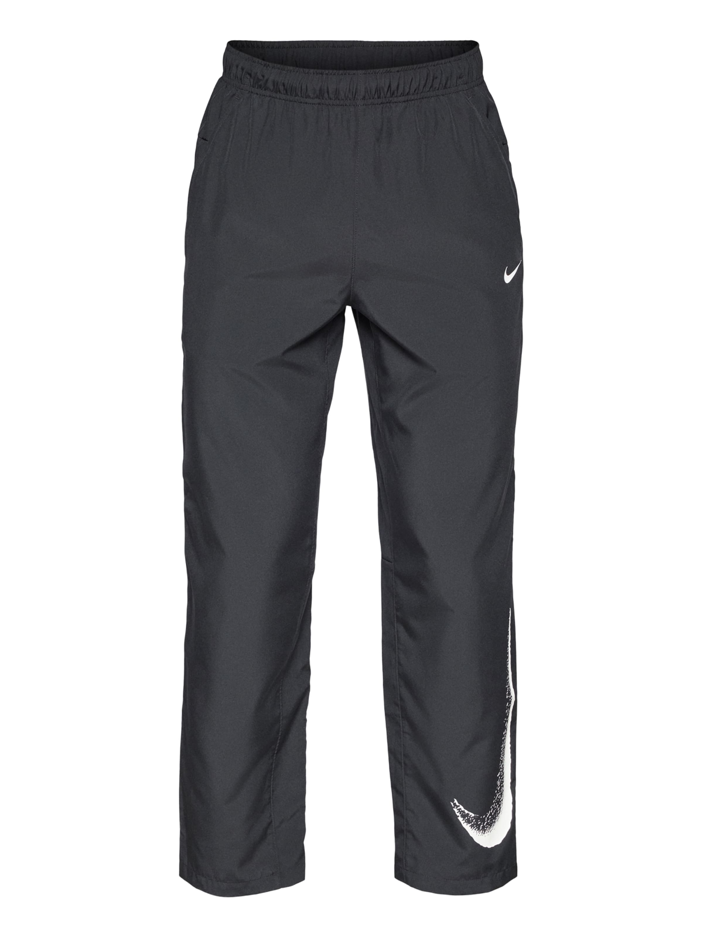 Regular Pantalon de sport NIKE en noir : devant
