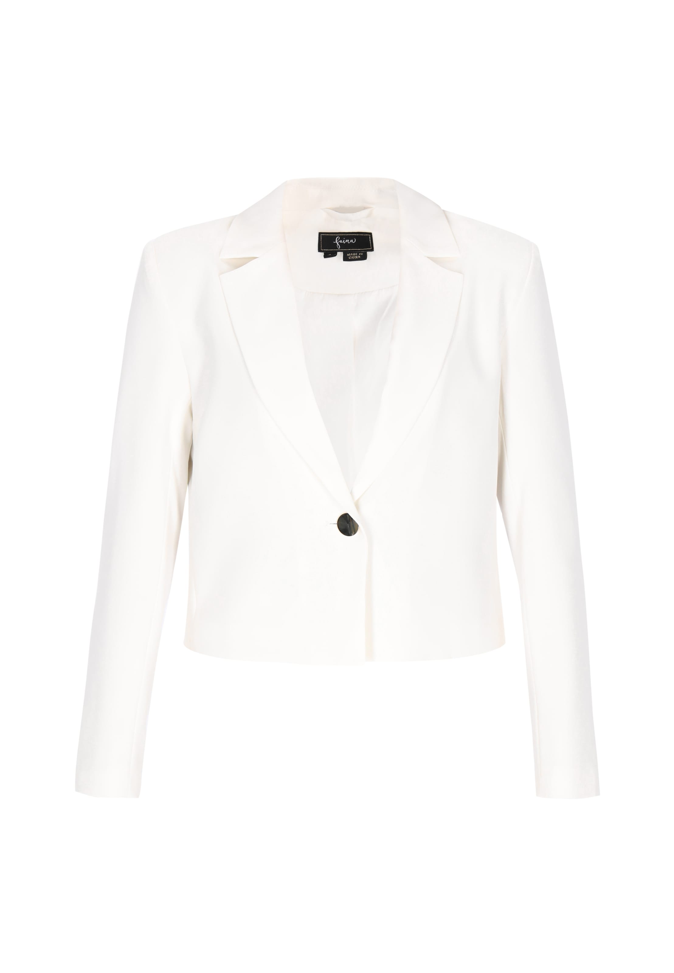 Blazer faina en blanc : devant