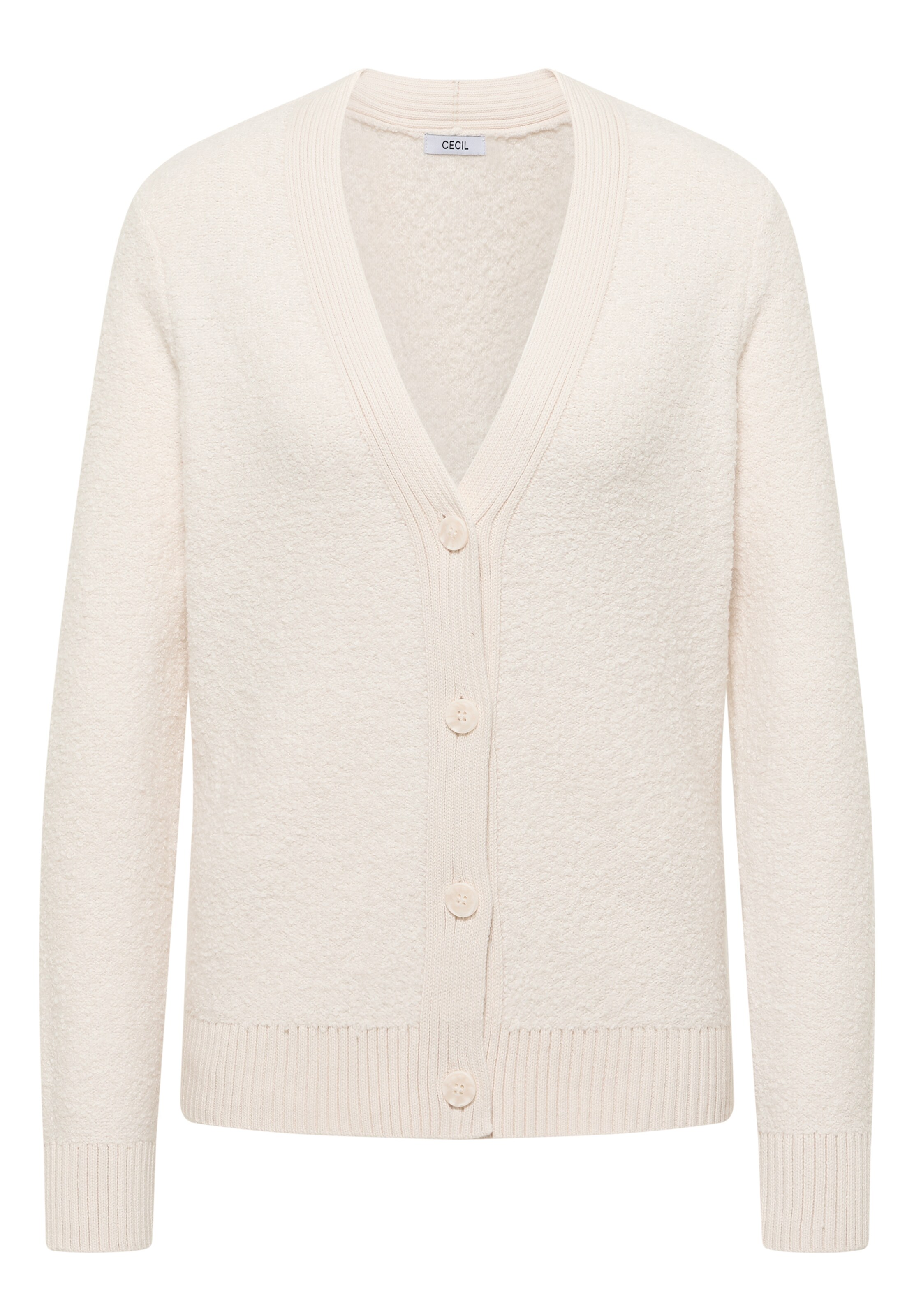 CECIL Strickjacke in Beige: Vorderseite