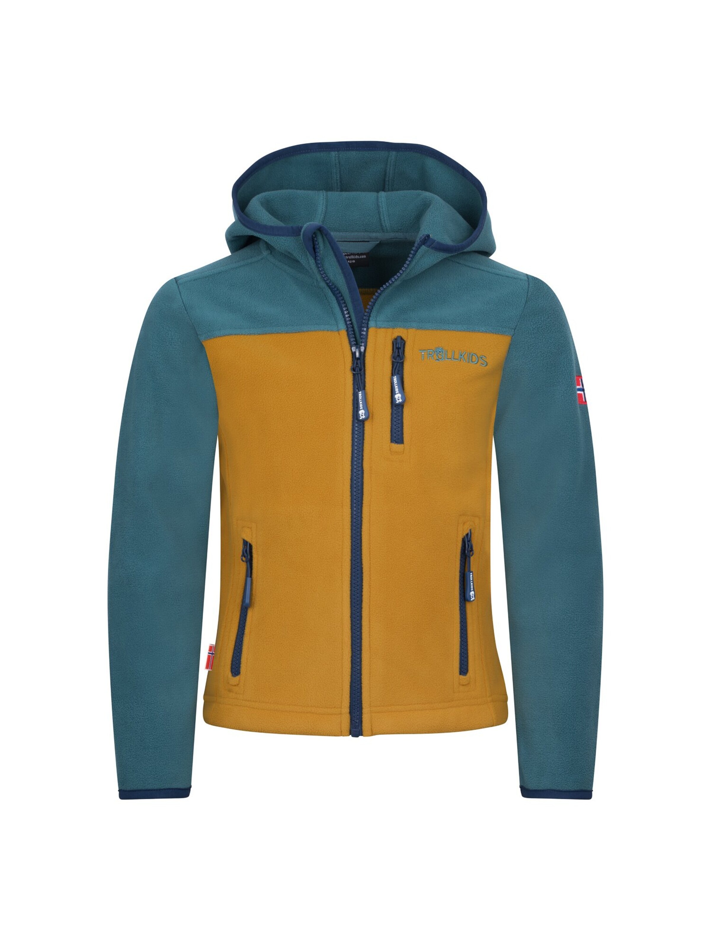 TROLLKIDS Fleecejacke in Orange: Vorderseite