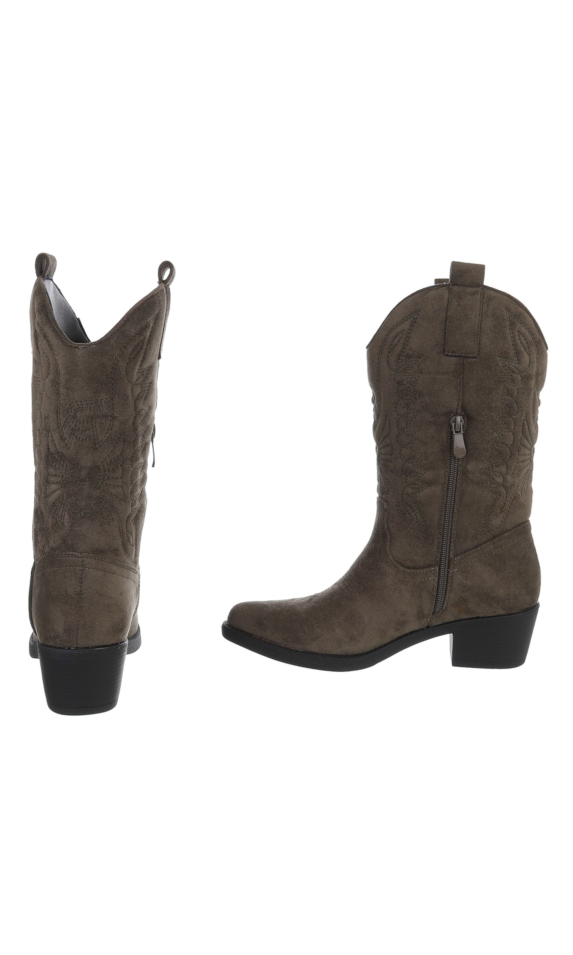 Ital-Design Boots in Grün