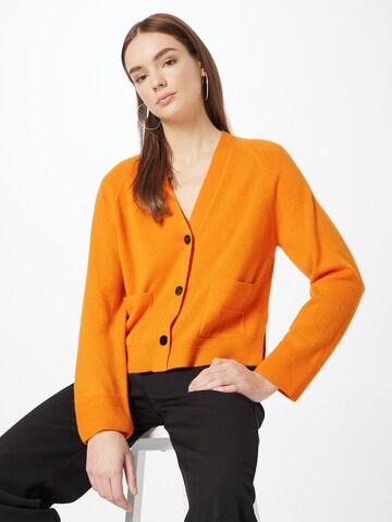 Marc Cain Knit Cardigan in Orange: front