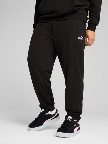 PUMA Regular Sporthose 'Ess No. 1' in Schwarz: Vorderseite