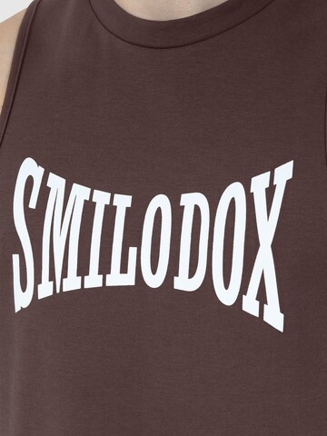 Smilodox Shirt 'Classic Pro' in Braun