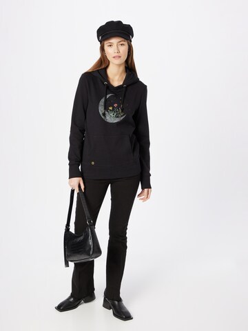 Ragwear Sweatshirt 'BERIT' in Black