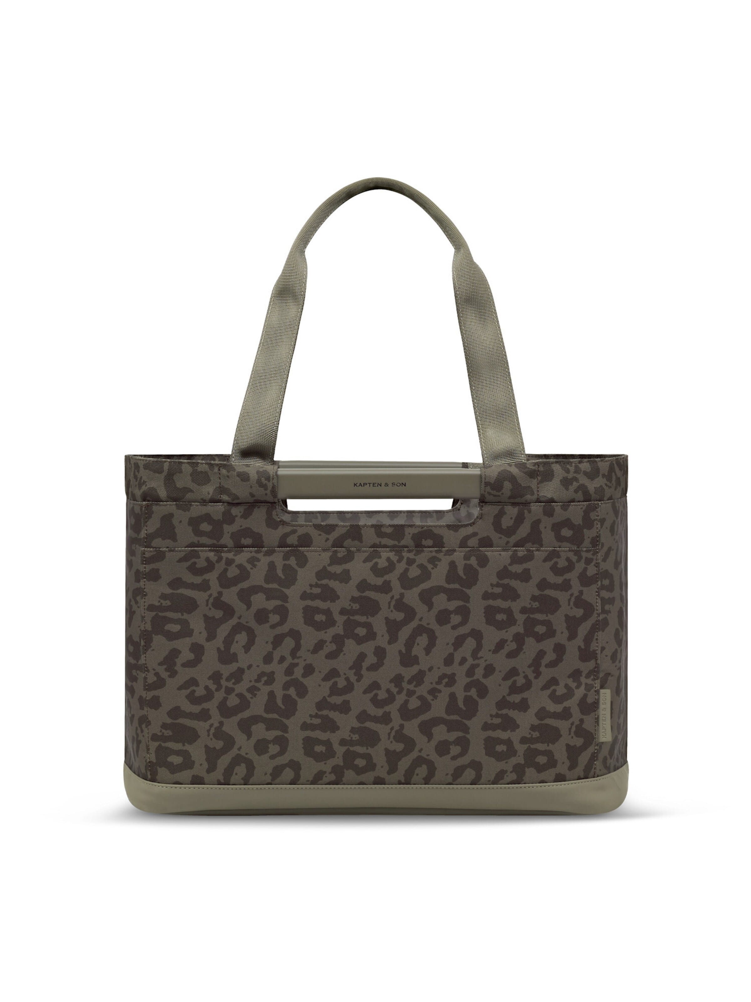 Kapten & Son Shopper 'Vaasa Shopping Basket' in Brown: front
