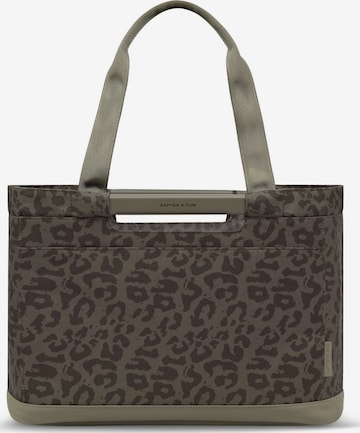 Kapten & Son Shopper 'Vaasa Shopping Basket' in Brown: front