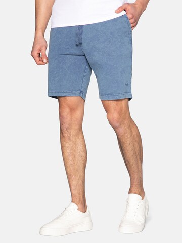 Threadbare Regular Trousers 'Storm' in Blue: front