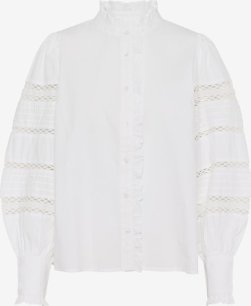 Chemisier 'KAWillow' Kaffe en blanc : devant