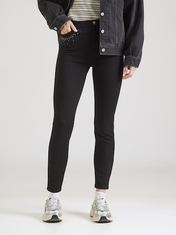 Liu Jo Slimfit Broek 'ECS' in Zwart: voorkant