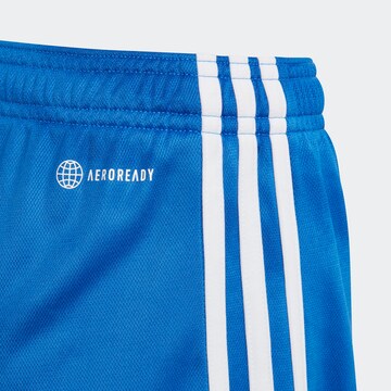 ADIDAS PERFORMANCE Regular Workout Pants 'Italy 23 Home' in Blue